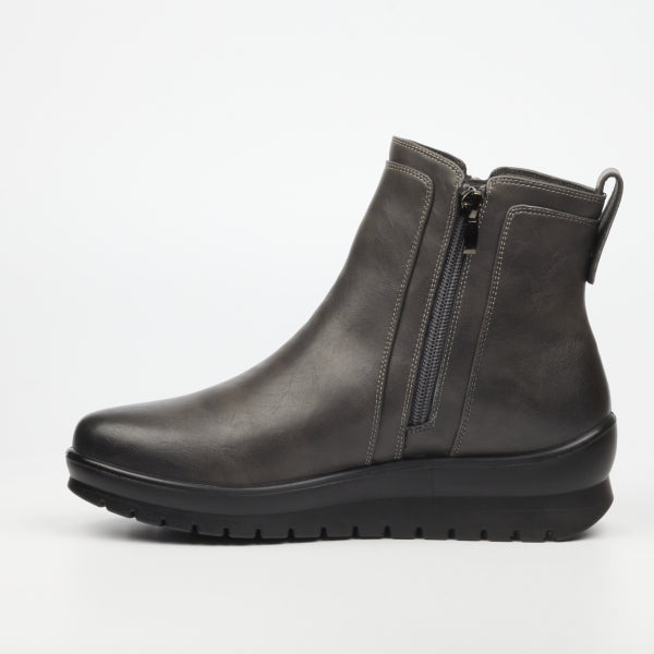 Butterfly Feet Ladies Saxon 1 Boots Grey