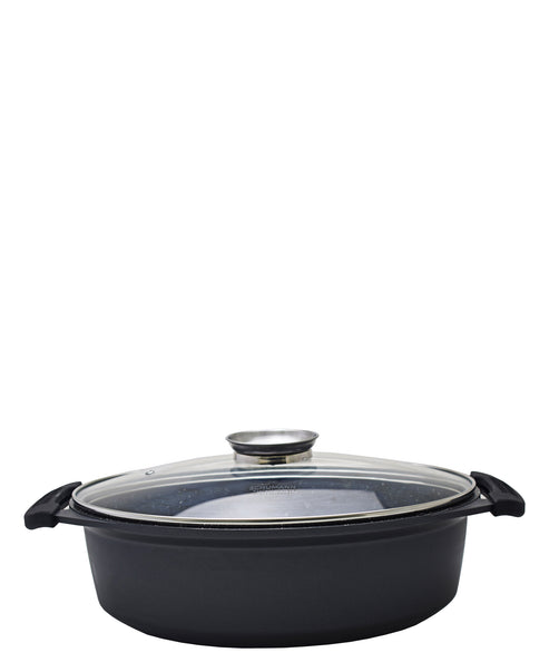 Schumann Professionnel 3 In 1 Roaster Aromacook In Black