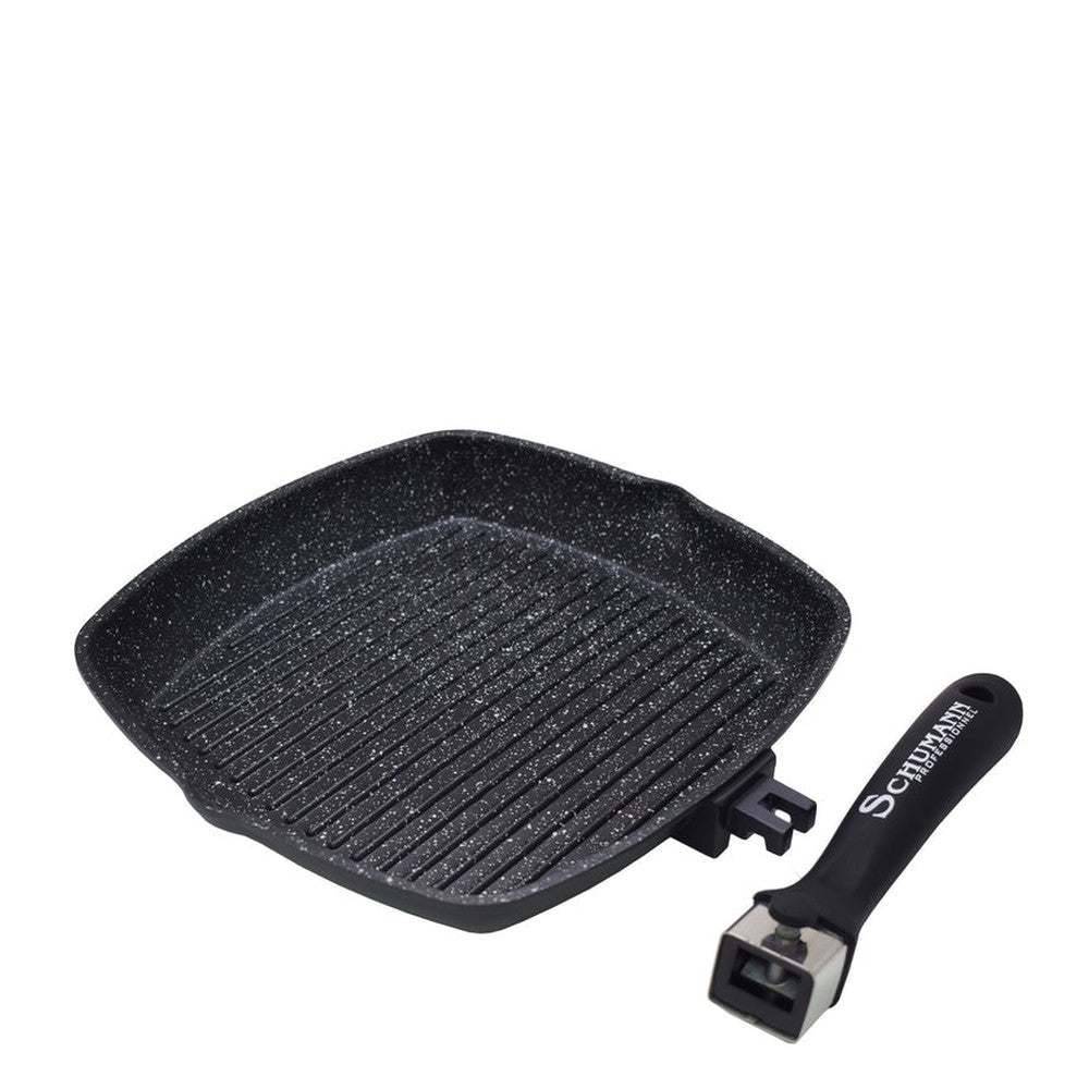 Tez  Schumann  Grill  Pan In Black