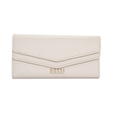 Bossi International Sofia Double Flap Organiser Purse In Beige