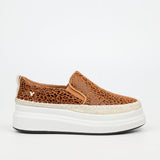 Butterfly  Feet Ladies Senhora 13 Shoes In Tan