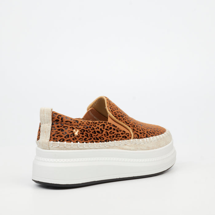 Butterfly  Feet Ladies Senhora 13 Shoes In Tan