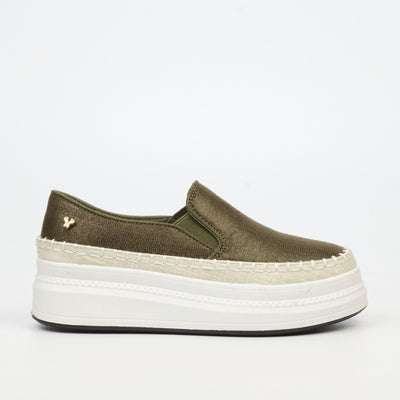 Butterfly Feet Ladies Senhora 29 Shoes In Olive