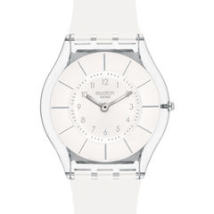 Swatch White Classiness Unisex Watch