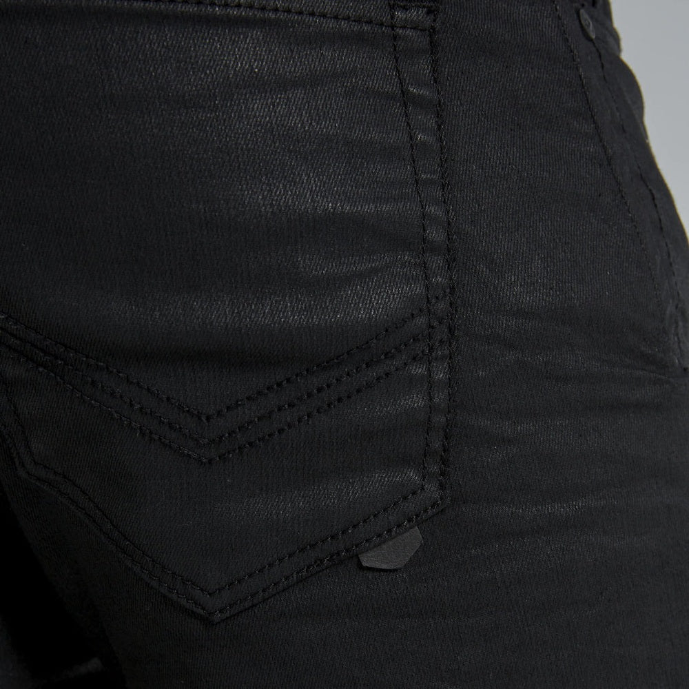 S.P.C.C Mens Black Mamba Skinny Jeans In Black