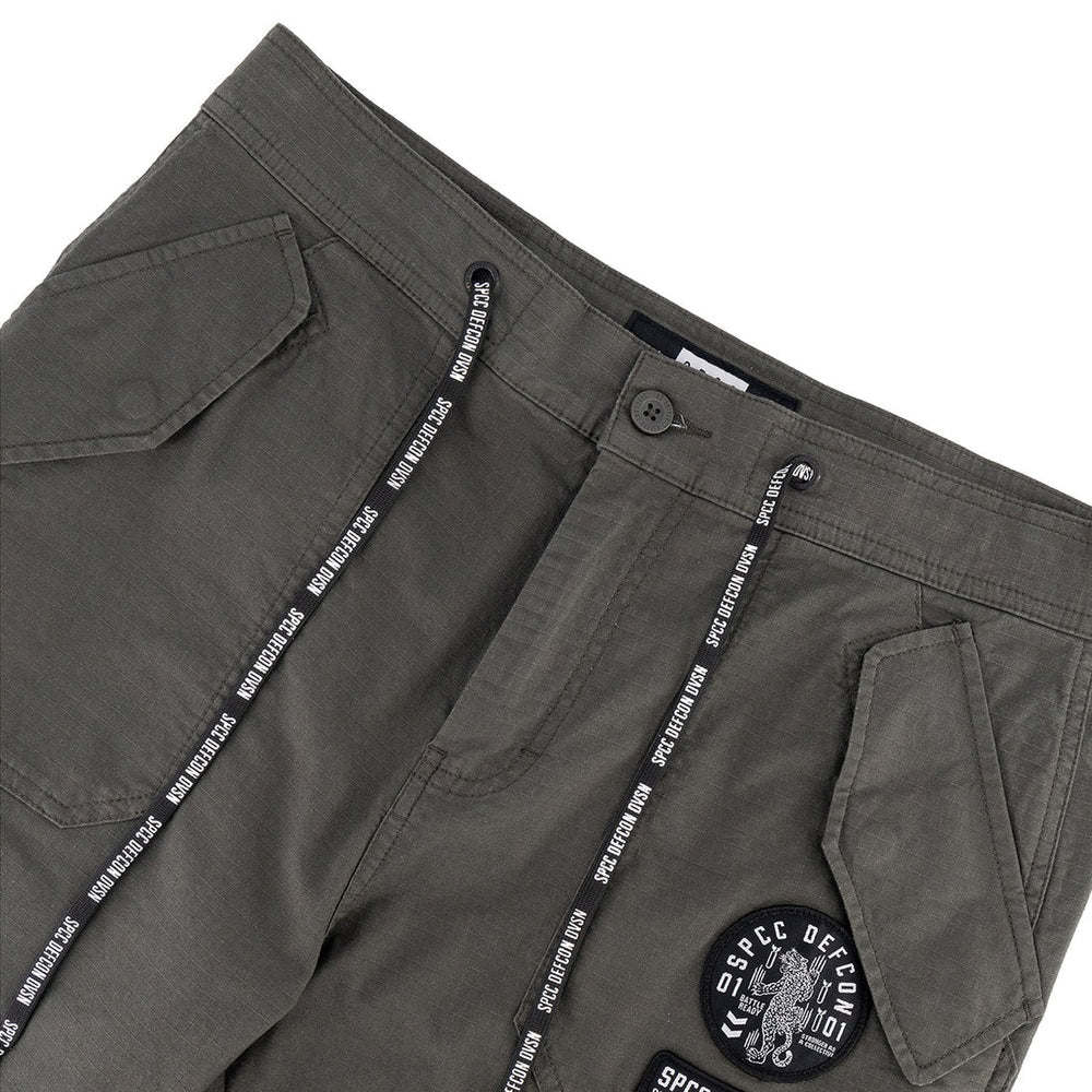 S.P.C.C Mens Defcon Madra Cargo Pants In Dark Fatigue
