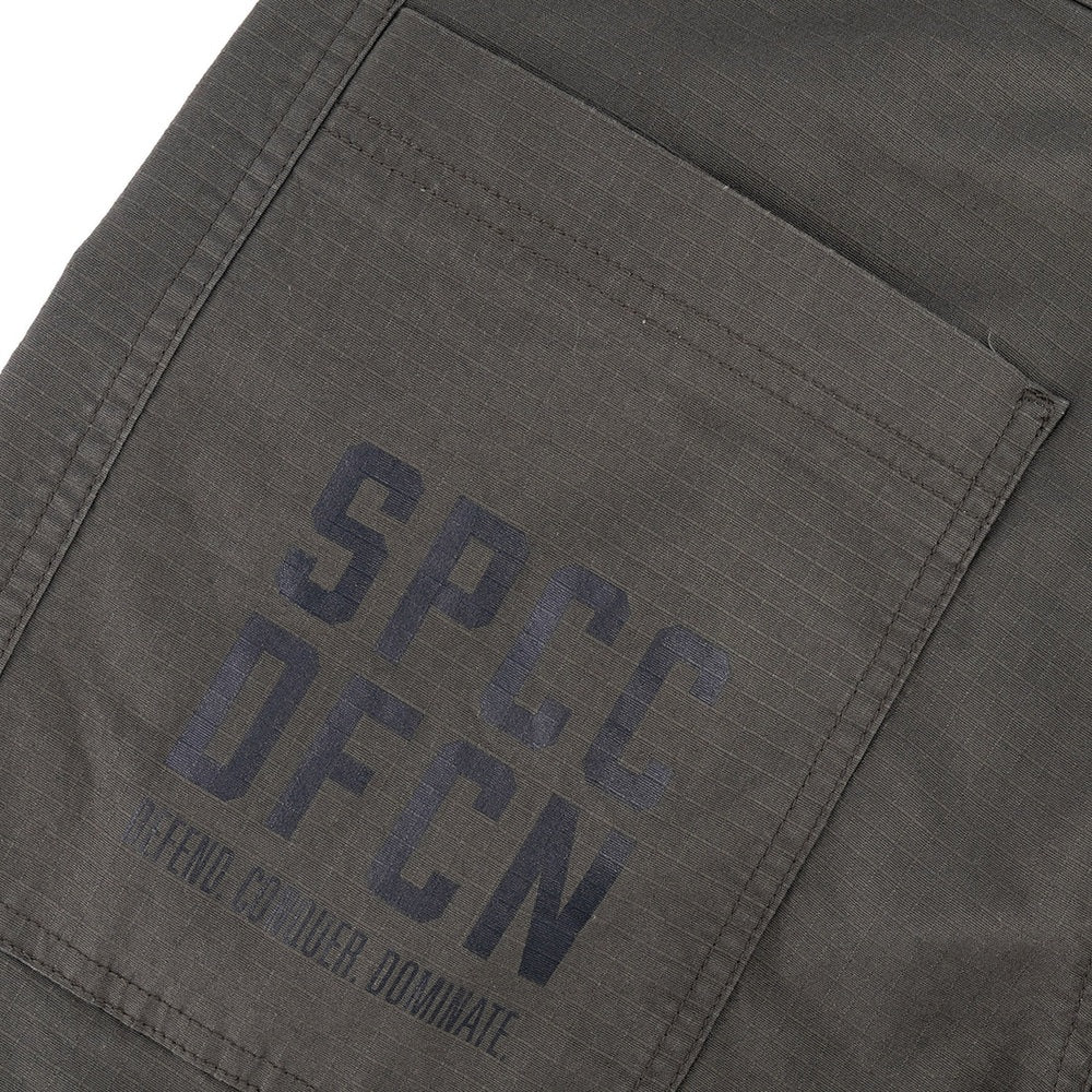 S.P.C.C Mens Defcon Madra Cargo Pants In Dark Fatigue
