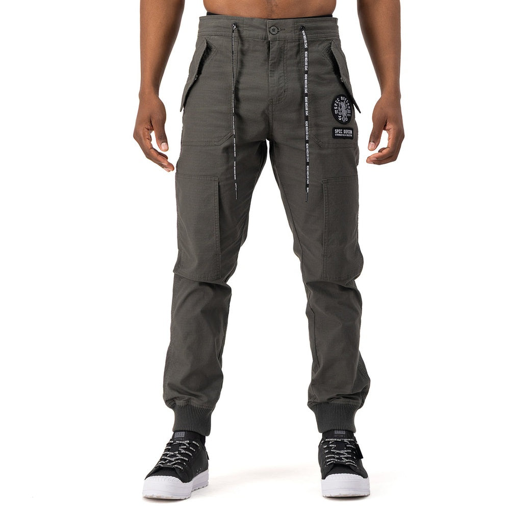 S.P.C.C Mens Defcon Madra Cargo Pants In Dark Fatigue