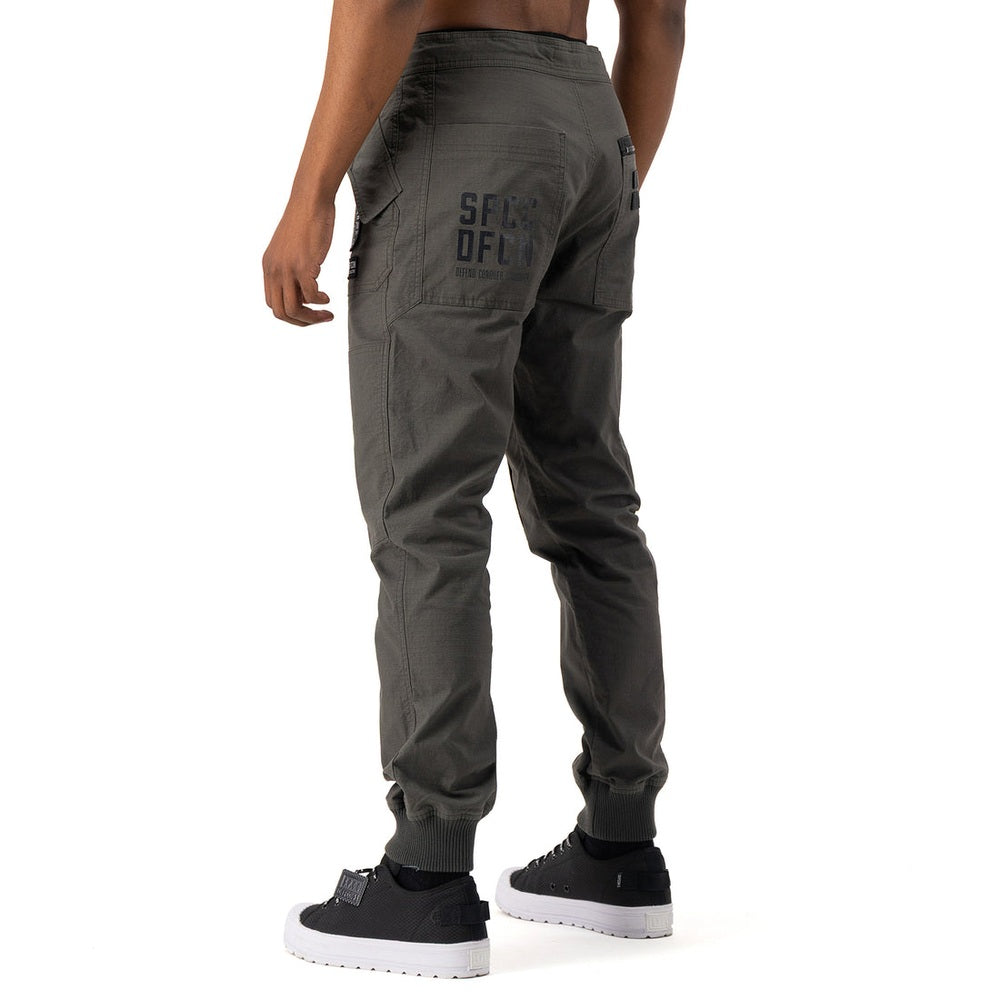S.P.C.C Mens Defcon Madra Cargo Pants In Dark Fatigue
