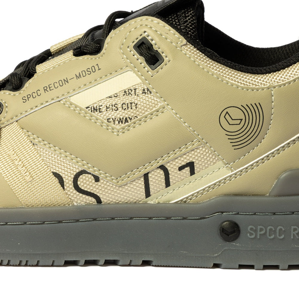 S.P.C.C Mens Recon Dune Force Lo Sneakers In Off White