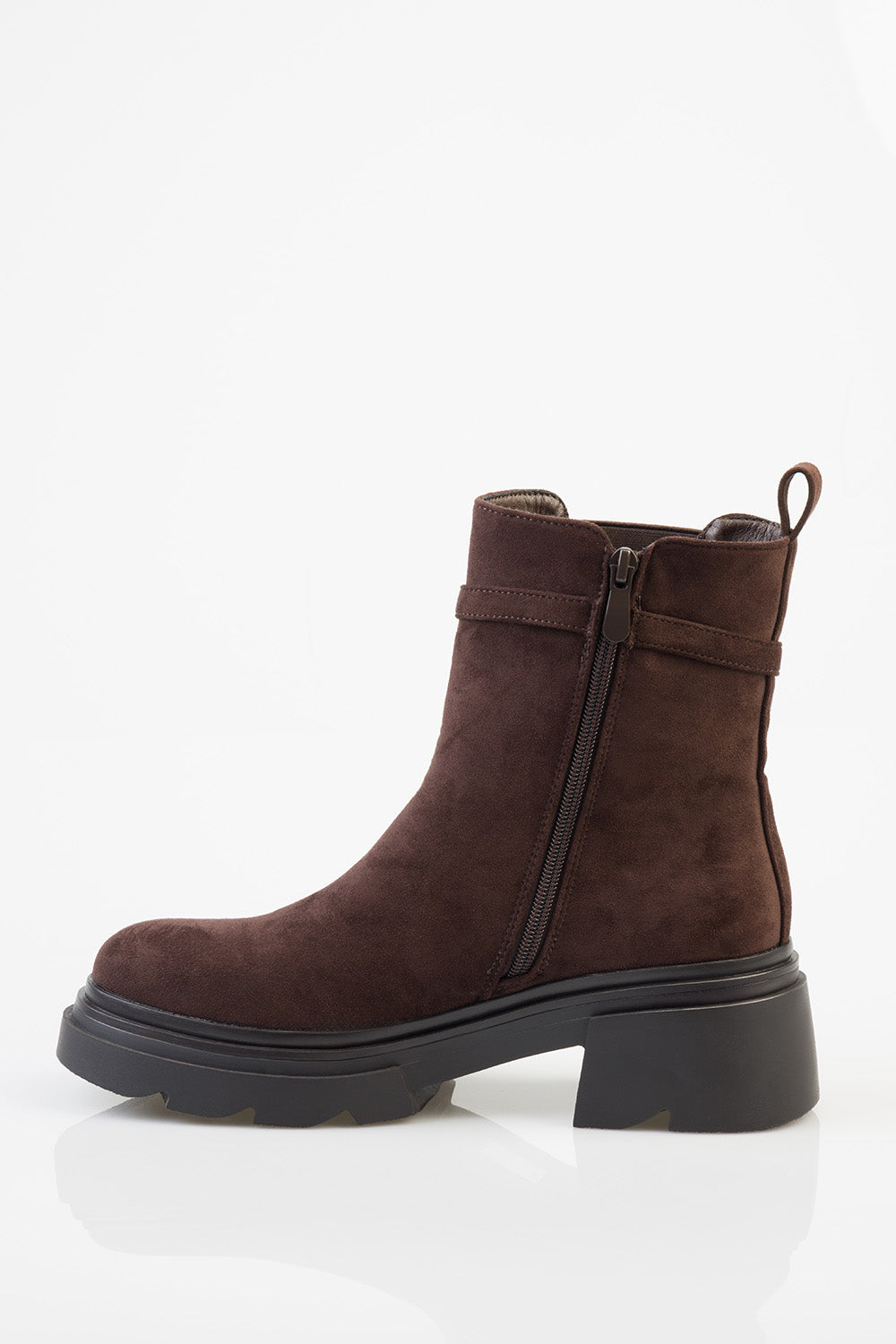 Sissy boy Ladies Aly Chealsea Ankle Boots In Chocolate