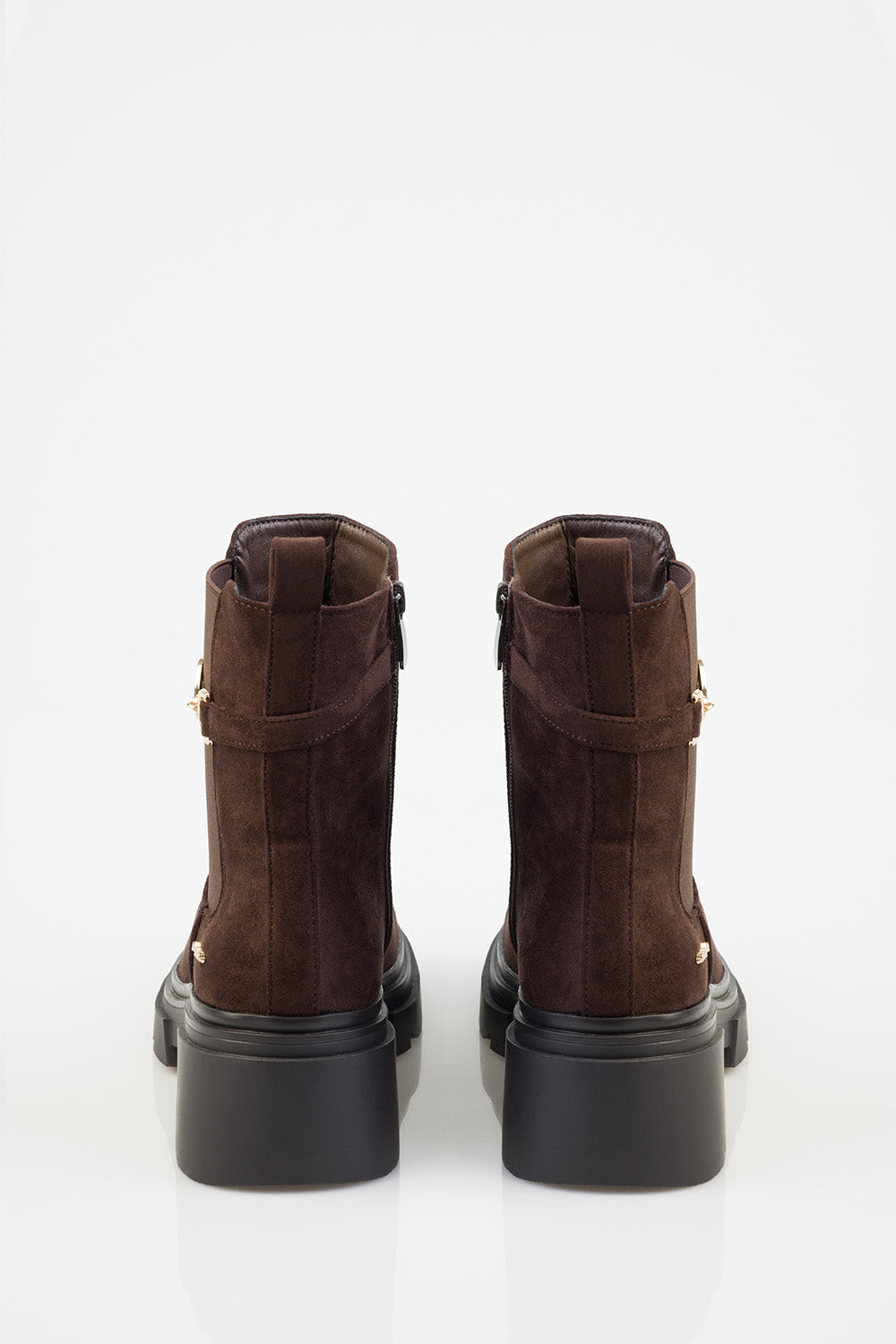 Sissy boy Ladies Aly Chealsea Ankle Boots In Chocolate