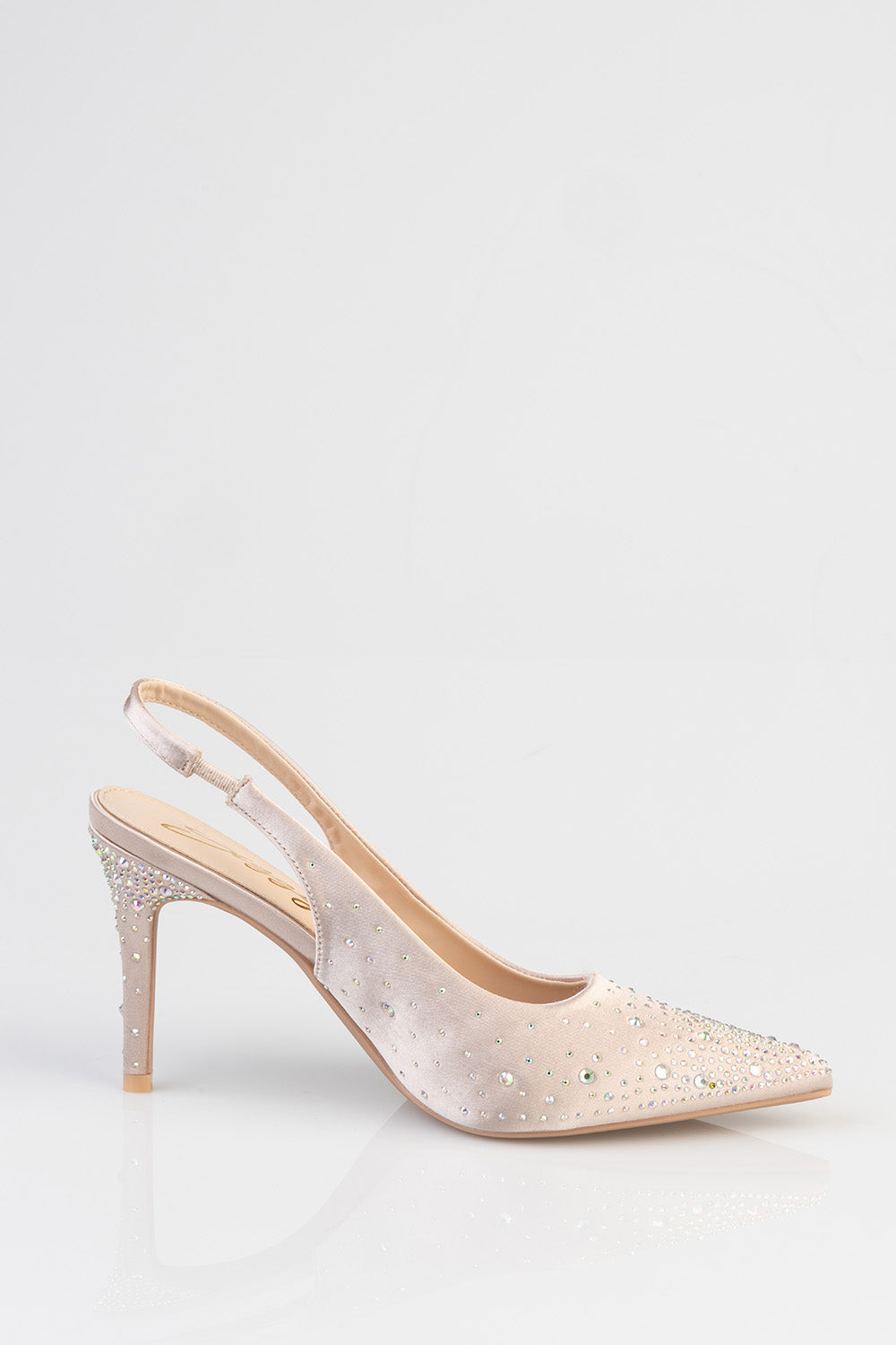 Sissy boy Ladies Aline Slingback Heels In Nude