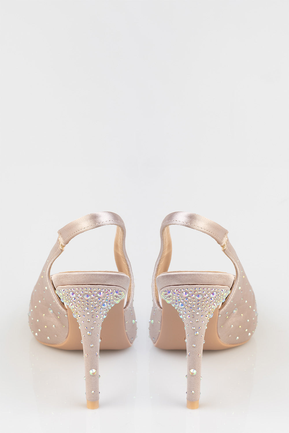 Sissy boy Ladies Aline Slingback Heels In Nude