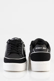 Sissy Boy Womens SB Sneaker In Black And White