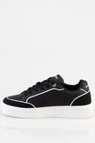 Sissy Boy Womens SB Sneaker In Black And White