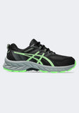Asics Boys Pre Venture 9 Shoes In Illuminate Green