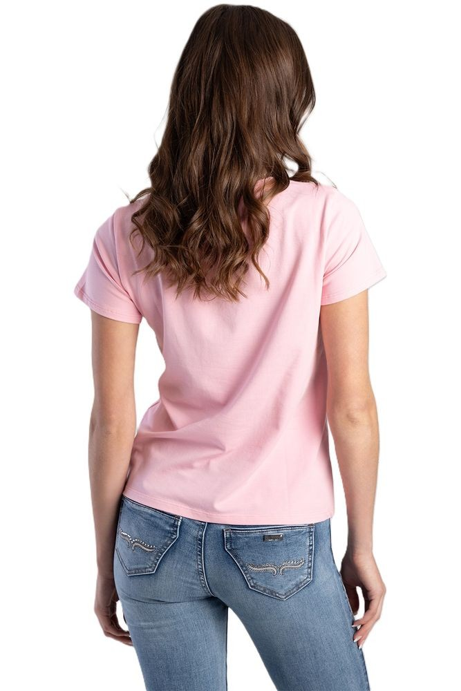 Sissyboy T31138 Regular Fit Multi-Technique Logo T Pink