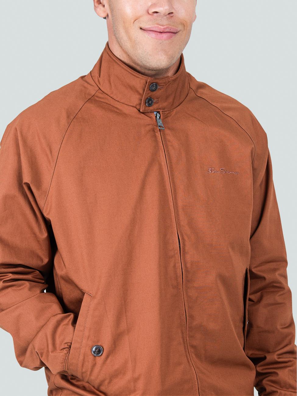 Ben Sherman Signature Harrington Jacket In Anise