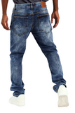 Soviet Mens Terminator #9 Slim Leg Denim In Indigo