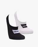 Soviet Skimmer 2 Pack Secret Socks Black And White