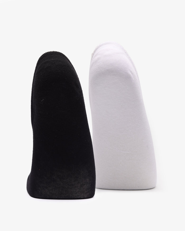 Soviet Skimmer 2 Pack Secret Socks Black And White