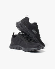 Skechers Mens Track Shoes In Black