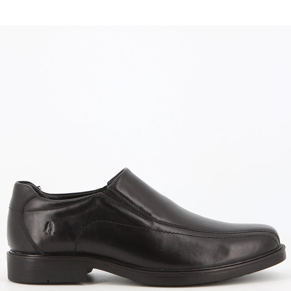 Hush Puppies Mens Pisces Slip On Cow Crust Leather Brown