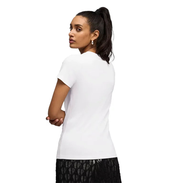 Puma Womens Essential Script T-Shirt In White