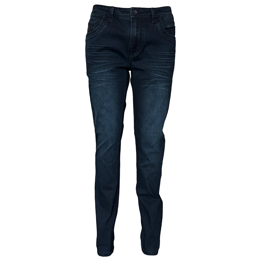 Soviet Mens Brantley #9 Slim Leg Jeans In Blue Black
