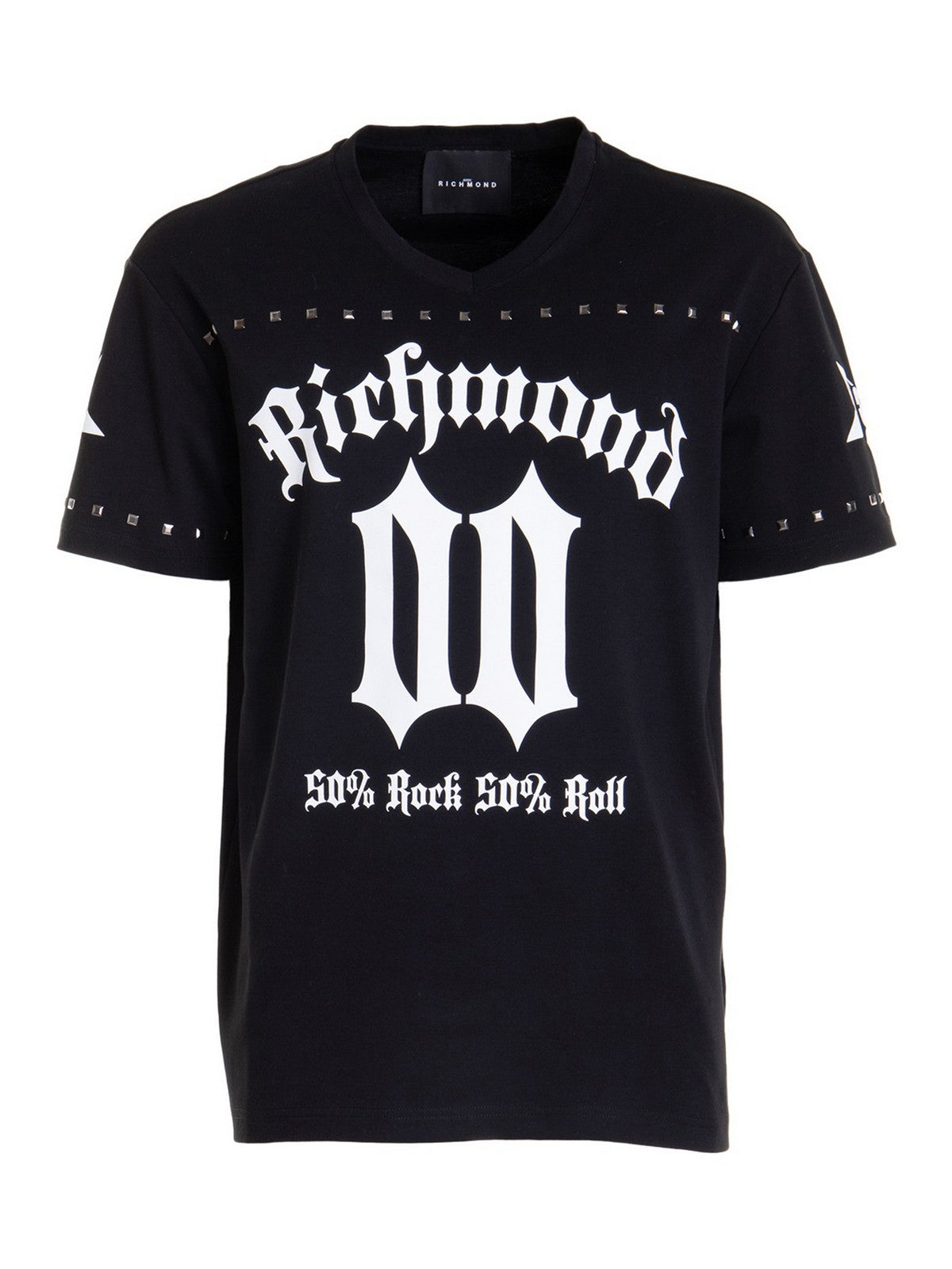 John Richmond Mens Over Stray T-Shirt In Black