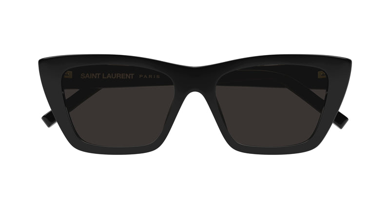Saint Laurent Womens Mica Cat Eye Sunglasses In Black