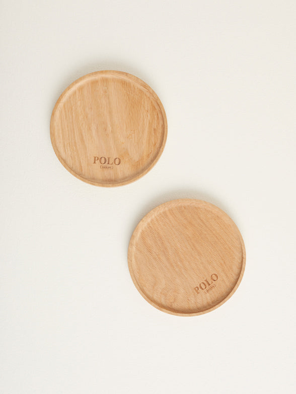 Polo Round Board In Natural Oak