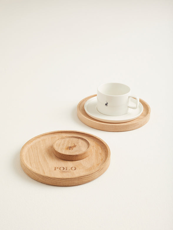 Polo Round Board In Natural Oak