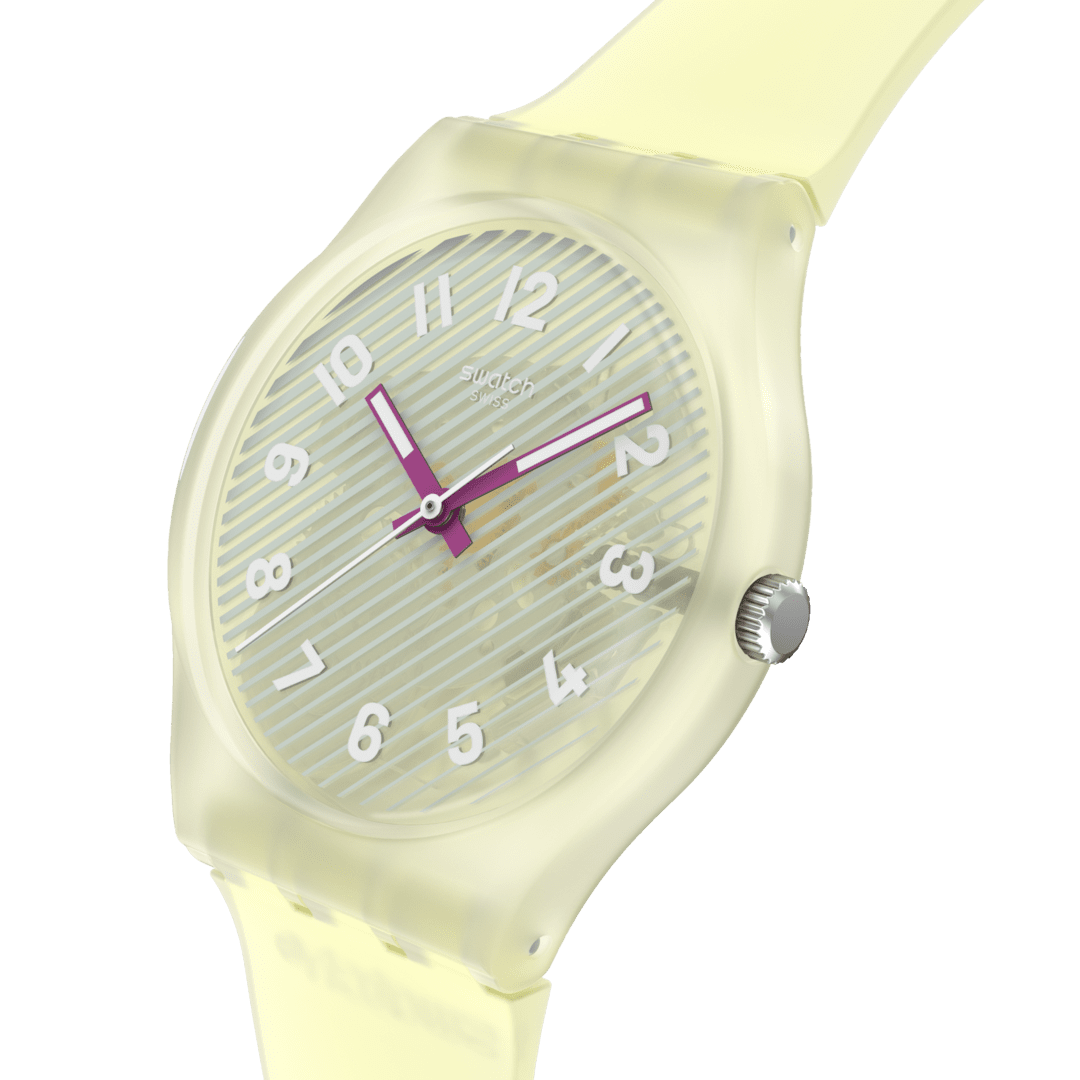 Swatch Wavelengths Of Sand Watch In Yellow