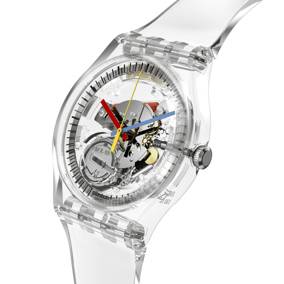 Swatch Clearly Gent Pay Unisex Watch