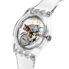 Swatch Clearly Gent Pay Unisex Watch