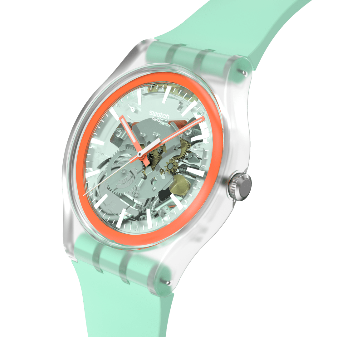Swatch Sweetly Mint Pay Unisex Watch