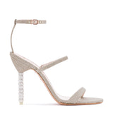 Sophia Webster Womens Rosalind Crystal Heels In Champagne