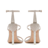 Sophia Webster Womens Rosalind Crystal Heels In Champagne