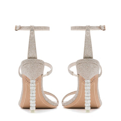 Sophia Webster Womens Rosalind Crystal Heels In Champagne