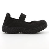 Rock Spring Ladies Overall Elastic Sneaker In Black