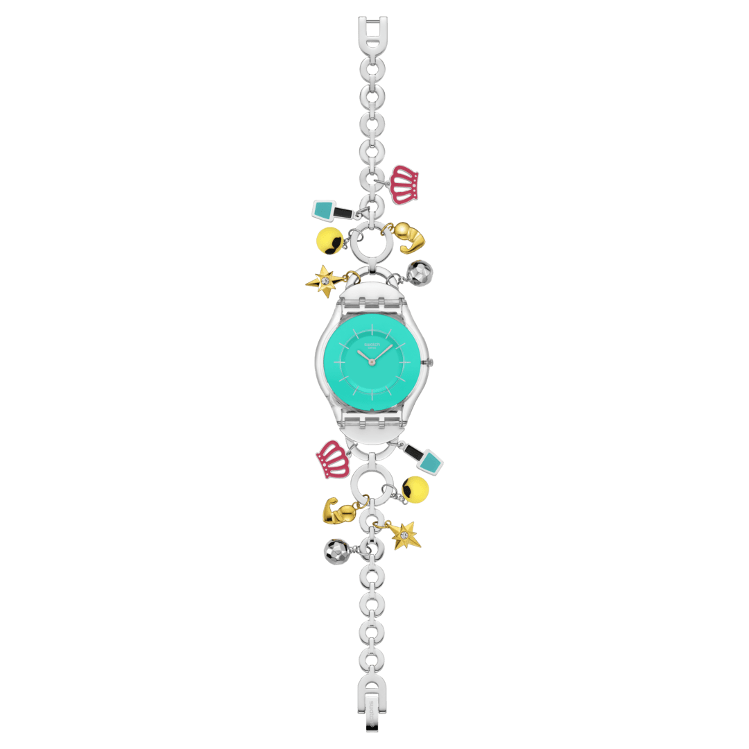Swatch Mother Like No Other Ladies Watch In Silver