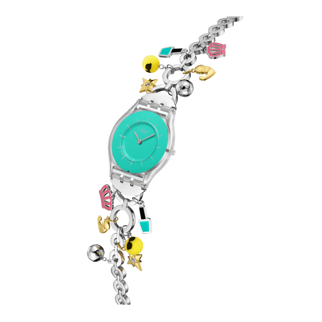 Swatch Mother Like No Other Ladies Watch In Silver