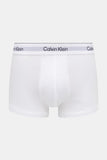 Calvin Klein Mens Low Rise 3 Pack Trunks In Black Multi