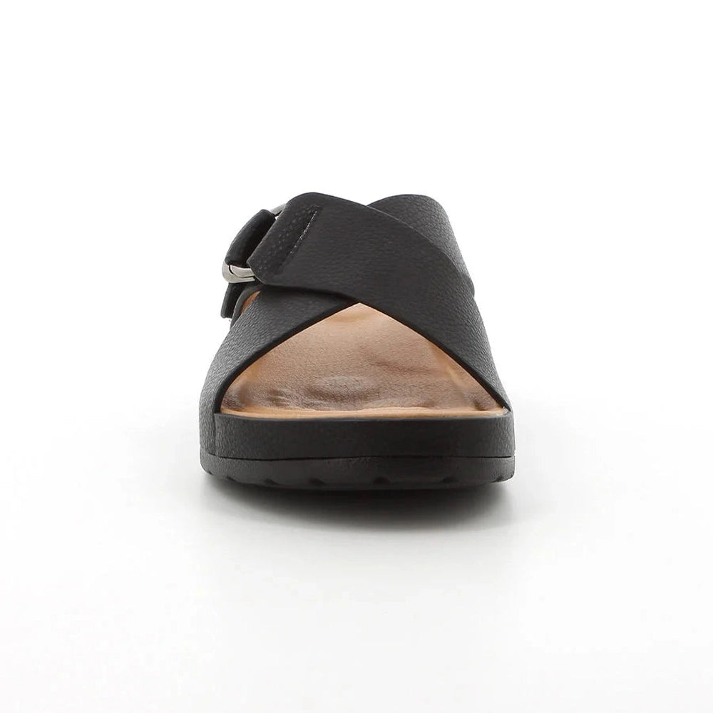 Hush Puppies Soft Style Ladies Tanika Sandals In Black