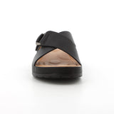 Hush Puppies Ladies Soft Black Tanika Sandals