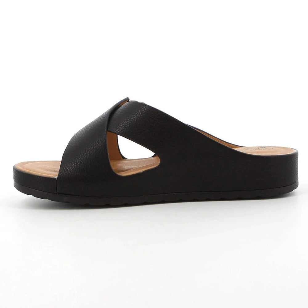 Hush Puppies Soft Style Ladies Tanika Sandals In Black