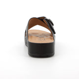 Hush Puppies Ladies Soft Black Tanika Sandals