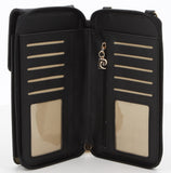 Pierre Cardin Guliana Core Mobile Sling Bag In Black